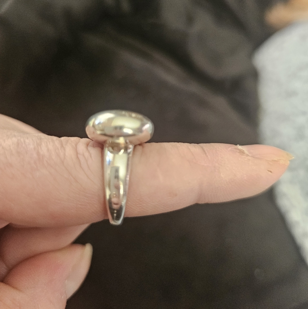 Silver Dome Ring. - image 2